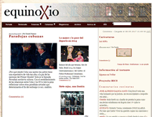 Tablet Screenshot of equinoxio.org